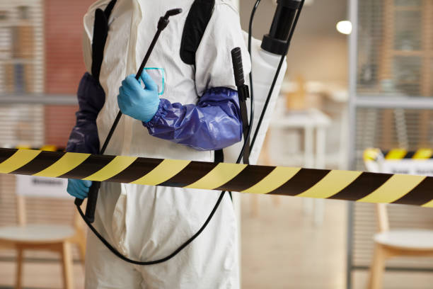 Professional Blood Cleanup technician working in Elmwood, IL